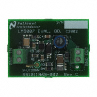 LM5007EVAL/NOPB|TI|DC/DCAC/DC|EVALUATION BOARD FOR LM5007